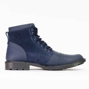 Botas en gamuza azules