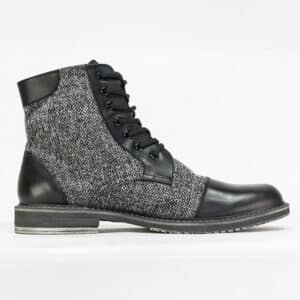 Botas en cuero negro